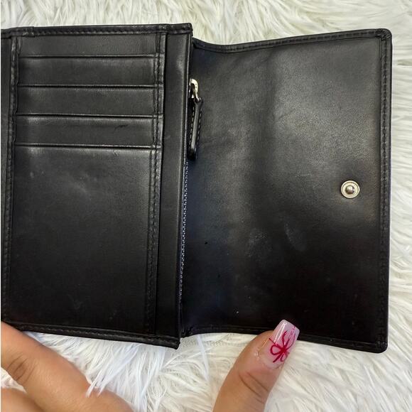 Coach Black Canvas Wallet - Picture 8 of 11